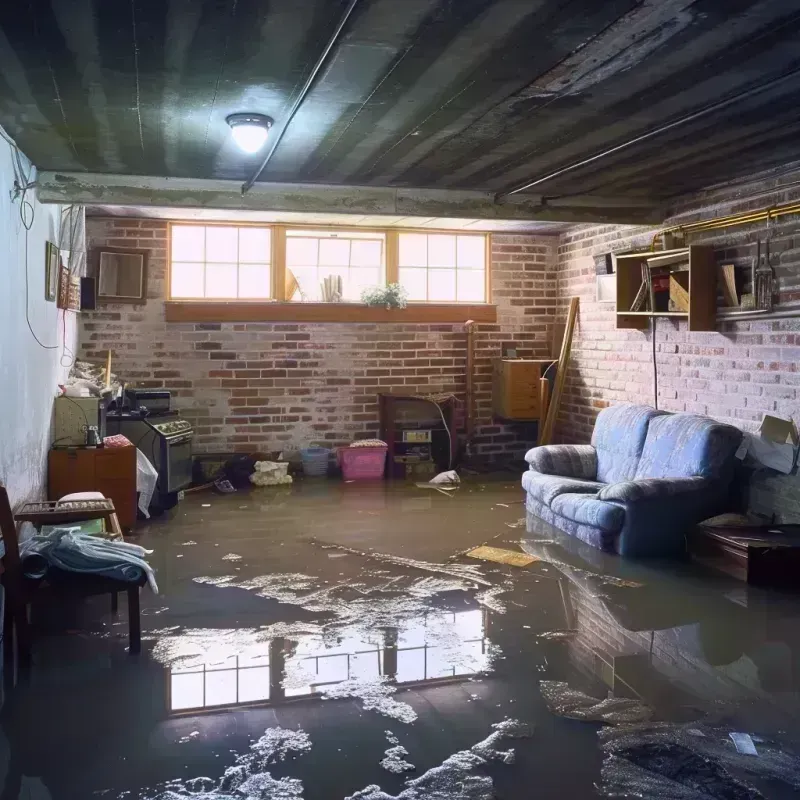 Flooded Basement Cleanup in Piney, AR